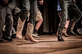 THESE BOOTS ARE MADE FOR DANCIN'