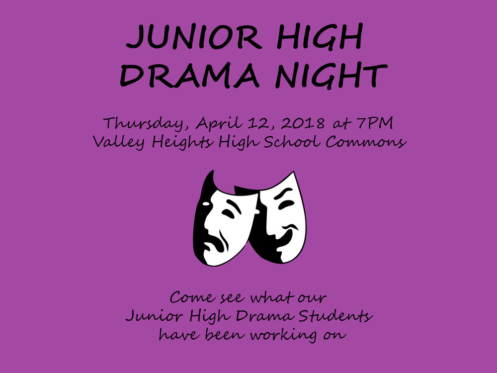 JUNIOR HIGH DRAMA NIGHT