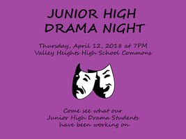 JUNIOR HIGH DRAMA NIGHT