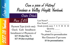 LAST CHANCE YEARBOOK SALES
