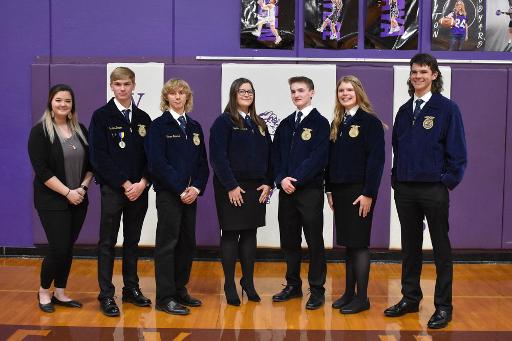 New FFA Officers Smiling