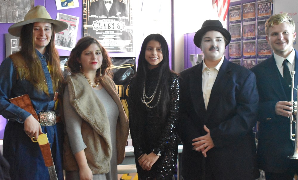 A group of Juniors in costume.