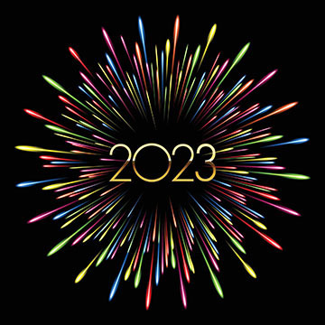 2023 New Years fireworks