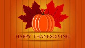 THANKFUL FOR THANKSGIVING.