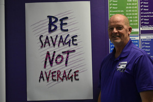 BE SAVAGE, NOT AVERAGE.