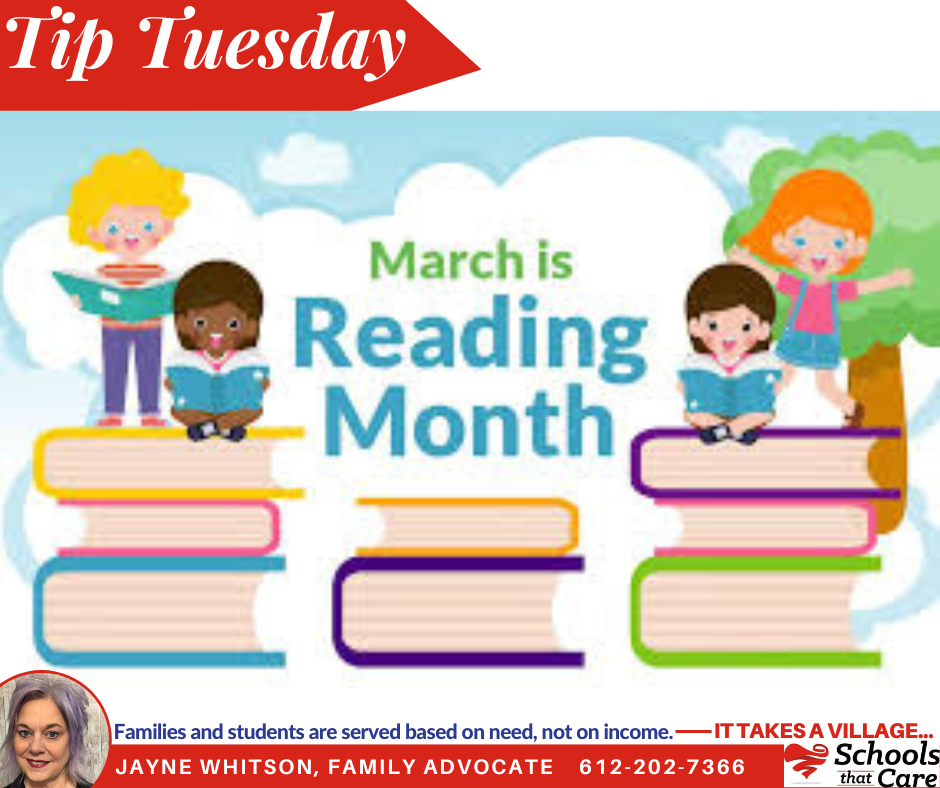 march is reading month